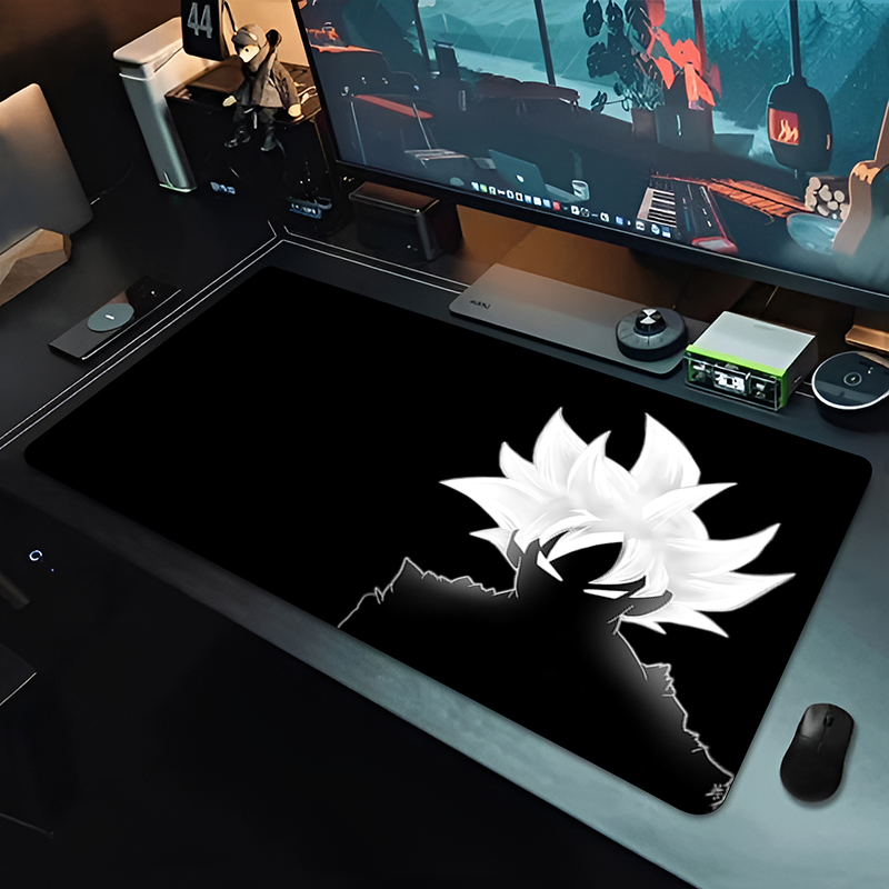 Gaming Accessories For Gaming Room - DBZ Black Anime Muismat Dragon Ball