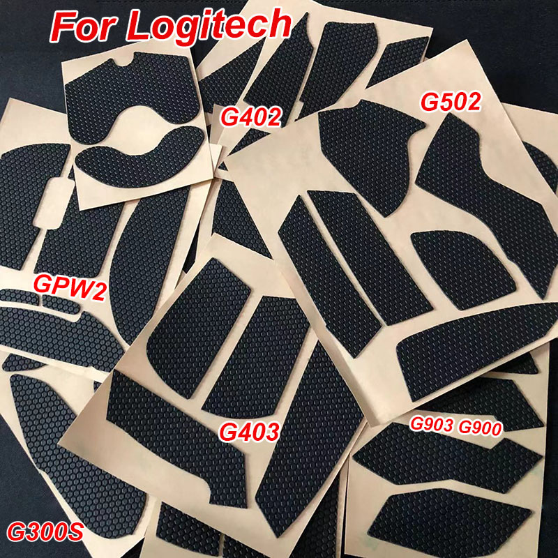 Logitech Mouse G502 - Anti-slip, zweet absorberende muismuistape, skate sticker,