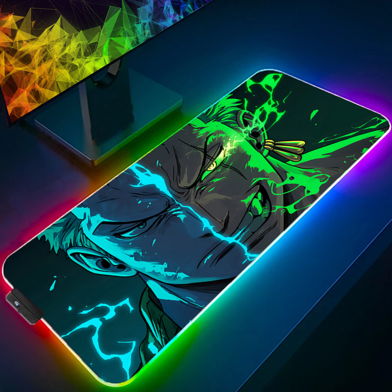 Gaming Accessories Rgb - EEN STUK Zoro Muismat RGB Gaming