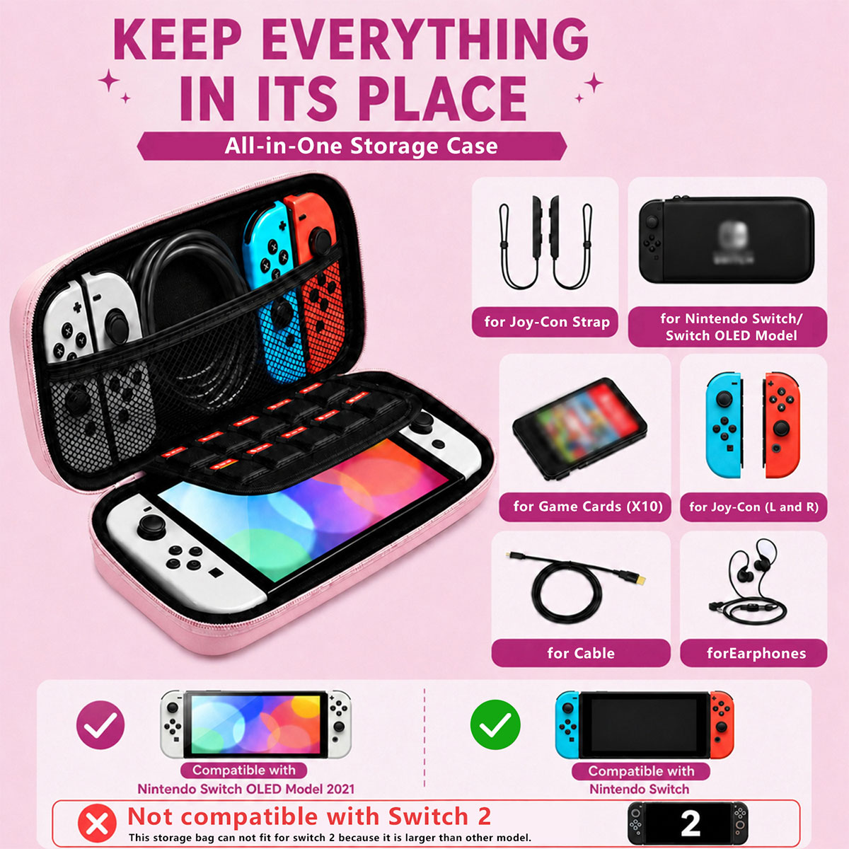 Schattige schokbestendige draa - Gaming Accessories Bag recensie en prijs