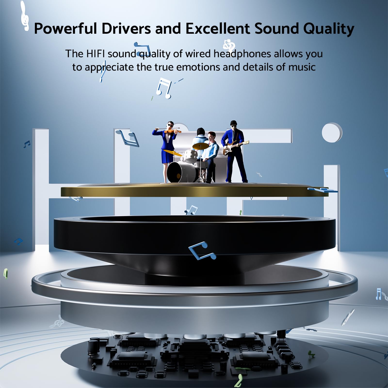 HiFi Surround-hoofdtelefoon Ba - Gaming Accessories Iphone recensie en prijs