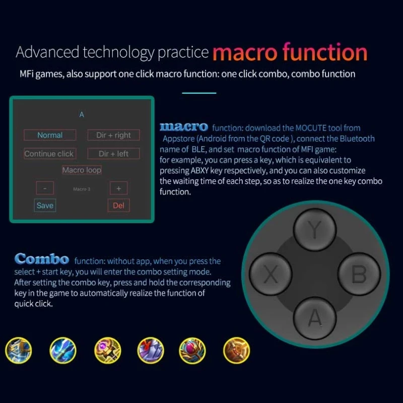 Mobiele telefoon Gamepad Joyst - Gaming Accessories Iphone recensie en prijs