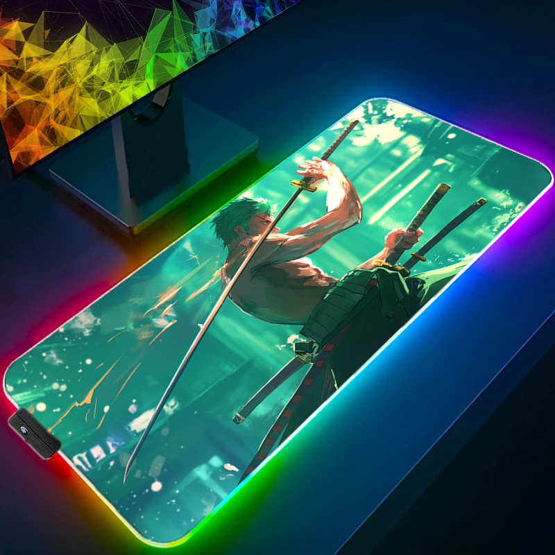EEN STUK Zoro Muismat RGB Gami - Gaming Accessories Rgb recensie en prijs
